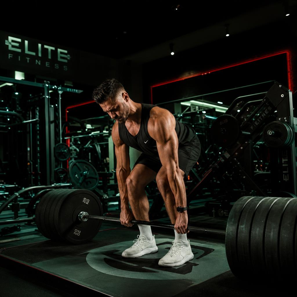 Athlete training inside GYM 4241